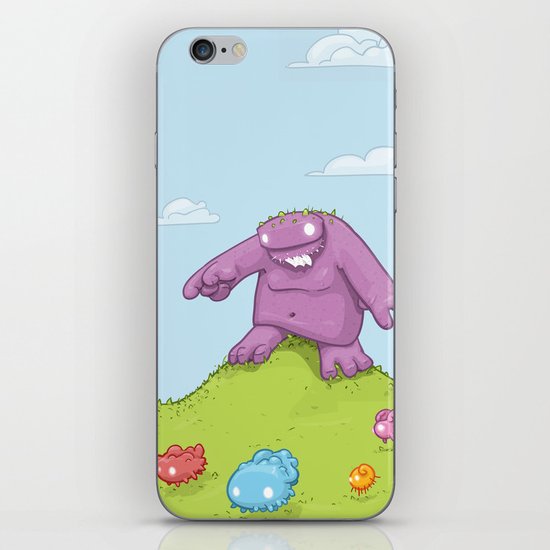 Marshmallow Hunting iPhone & iPod Skin