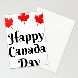 happy canada day Stationery Card