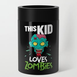 Scary Zombie Halloween Undead Monster Survival Can Cooler