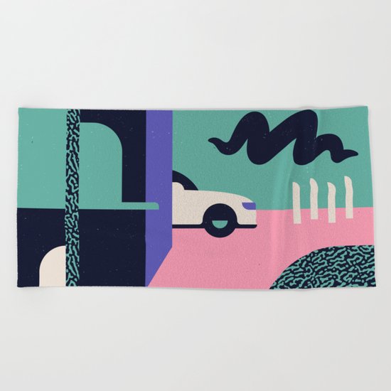 Creepster Beach Towel