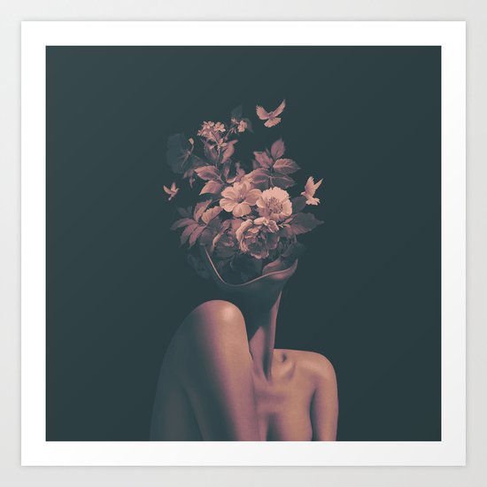 Dead Flowers Art Print