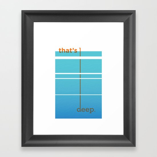Dude, woah... Framed Art Print