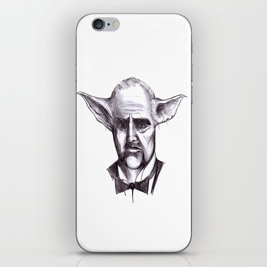 Yodafather iPhone & iPod Skin