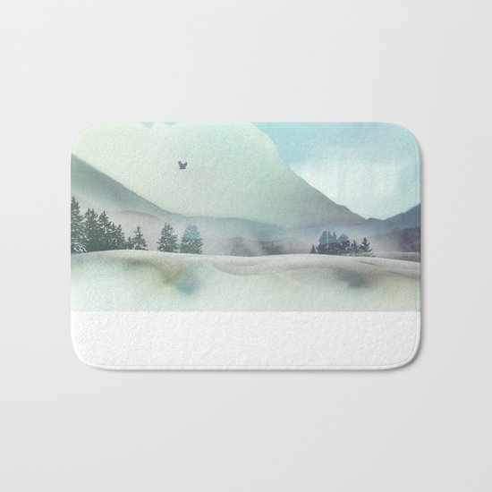 Winter Hunt Bath Mat