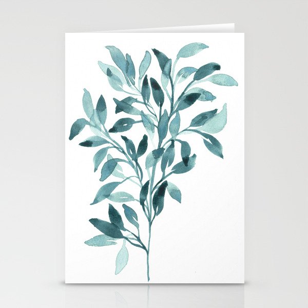 Blue Eucalyptus Stationery Cards