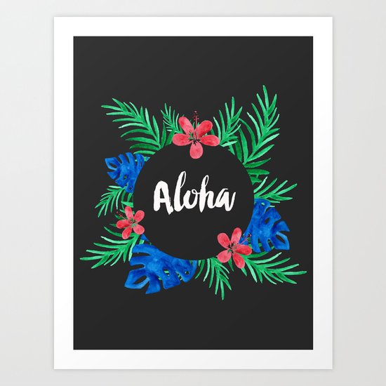 Aloha Art Print