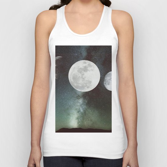 Moon phases Unisex Tank Top