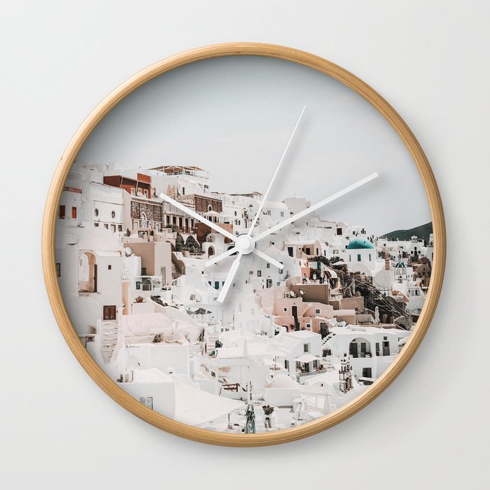 Santorini Wall Clock
