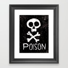 Poison Framed Art Print