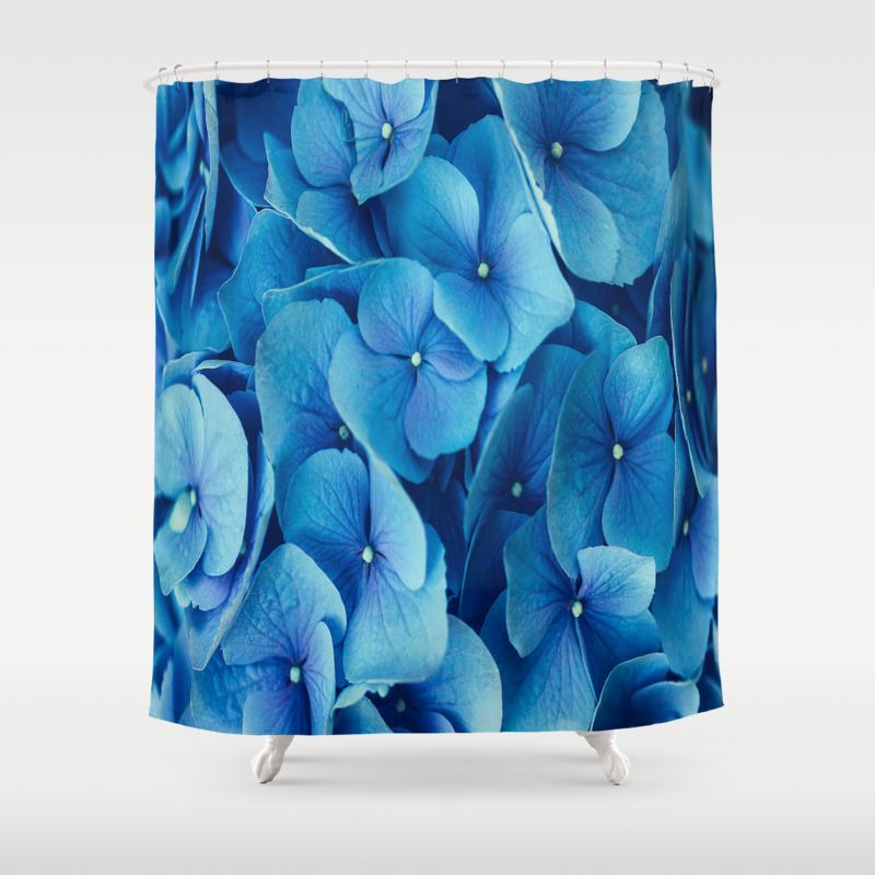 French Blue Shower Curtain French Blue Shower Curtain