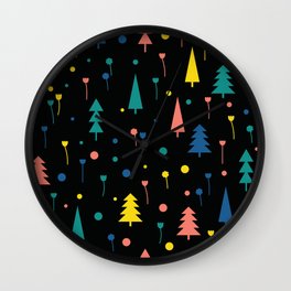 Merry Christmas | Happy New Year Wall Clock | Merrychristmas, Winter, Christmas, Holiday, Gift, Kids, Holidays, Funny, Xmas, Giftforhim 