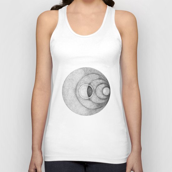 Moon Unisex Tank Top