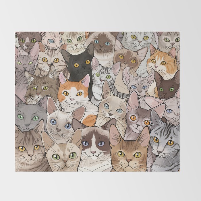 A lot of Cats Decke