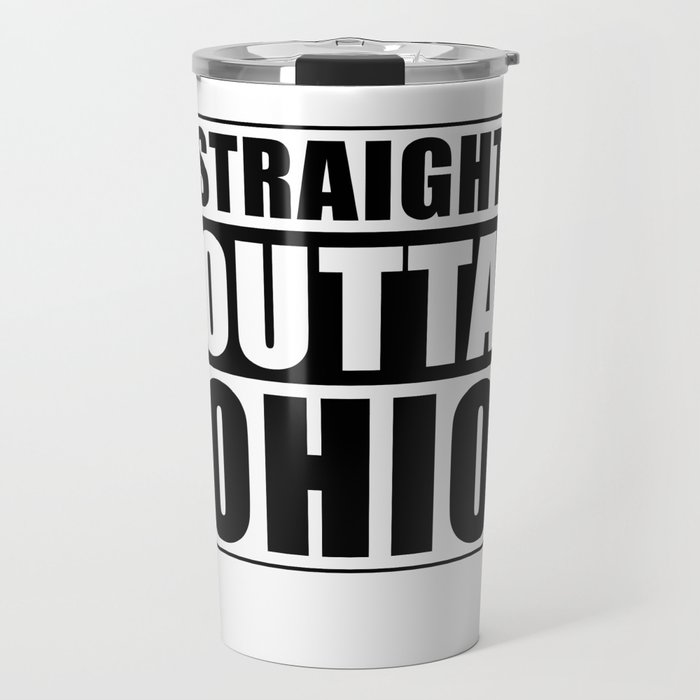 Straight Outta Ohio Travel Mug