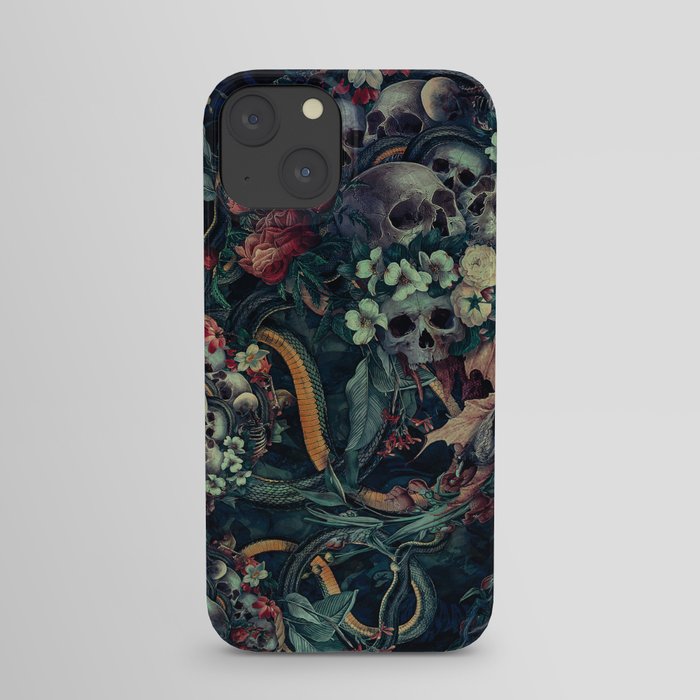 Skulls and Snakes iPhone Case