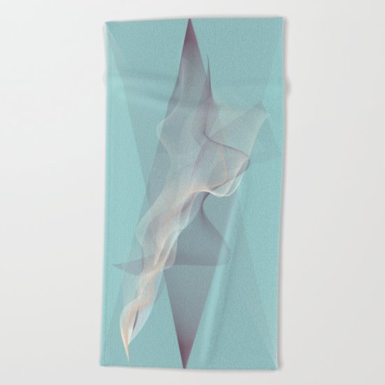 Tangled ghosts Beach Towel