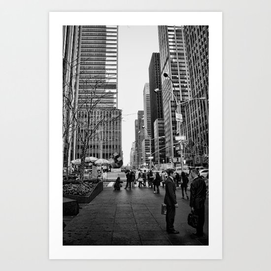 Strictly Business. Art Print