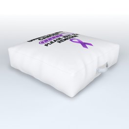 Defeated Cancer Uninstalling Now Cancer Awareness Lover Outdoor Floor Cushion