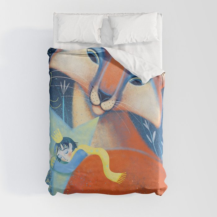 the prince&the fox Duvet Cover
