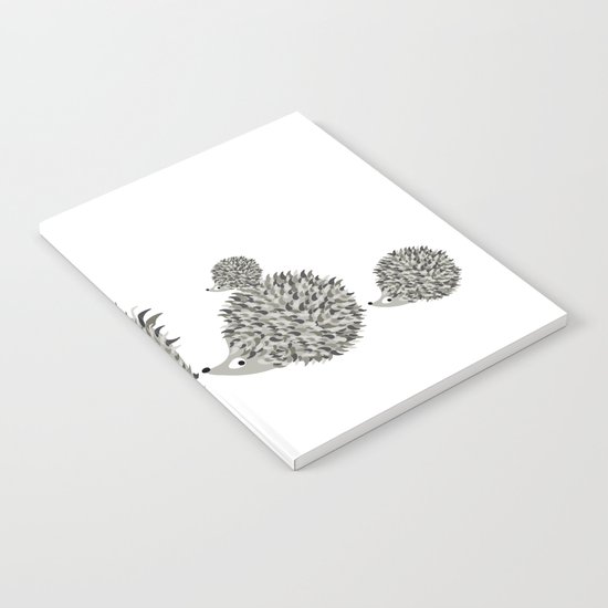 Hedgehogs family Notebook