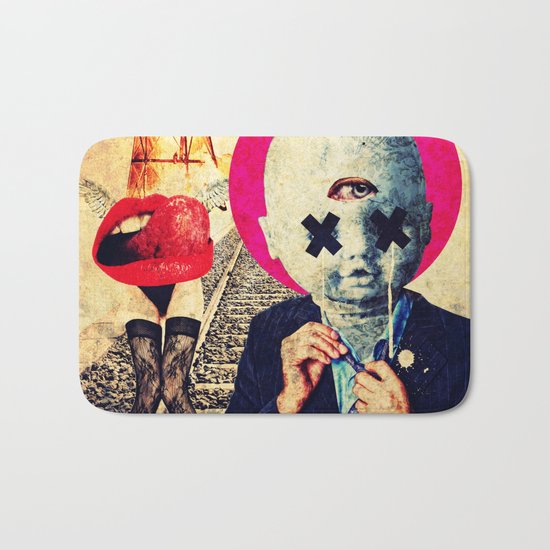 All War Is Deception Bath Mat