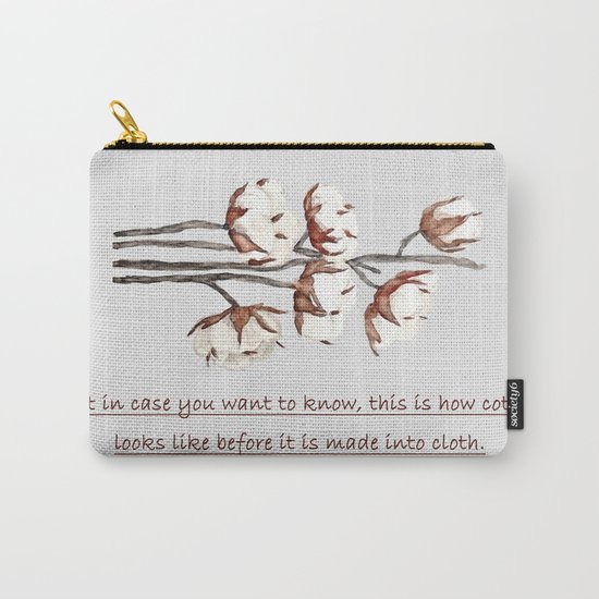 cotton Carry-All Pouch