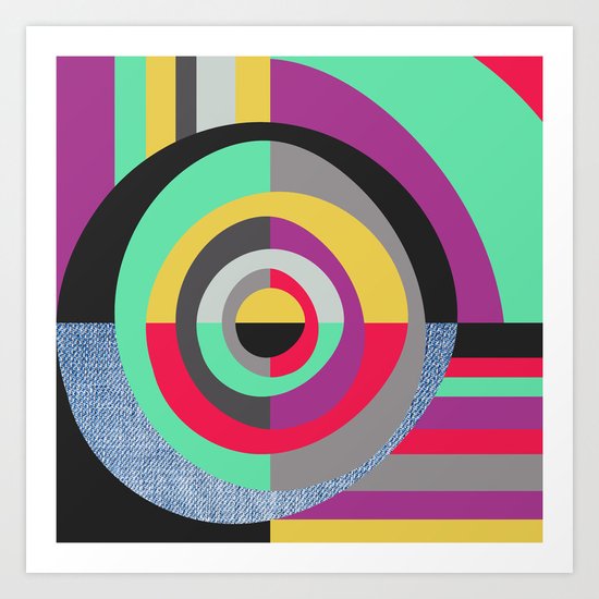 Geometric#19 Art Print