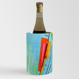 Wassily Kandinsky - Luminoso 1930  (luminous) Wine Chiller