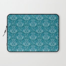 Pineapple Deco // Ombre Teal Laptop Sleeve