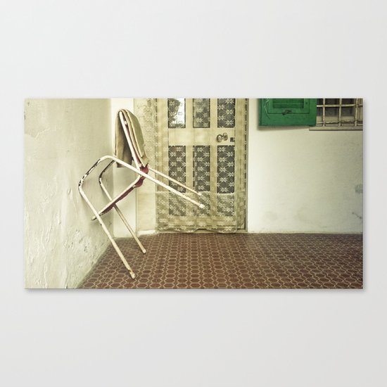Lonely Chairs #5 Canvas Print