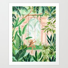 Jungle Swing Art Print