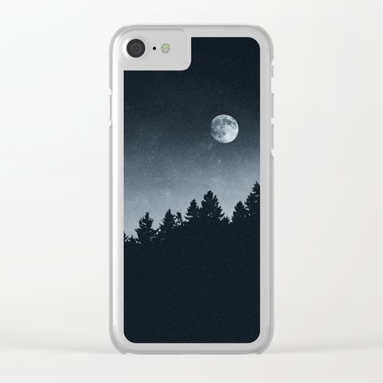 Under Moonlight Clear iPhone Case
