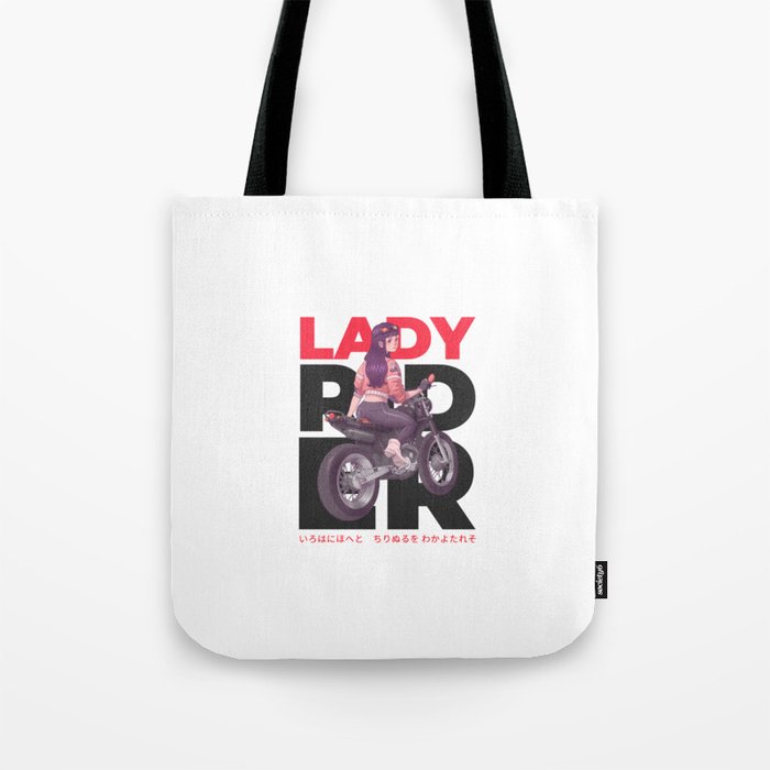 Lady Rider Tote Bag