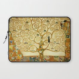 Gustav Klimt The Tree Of Life Laptop Sleeve