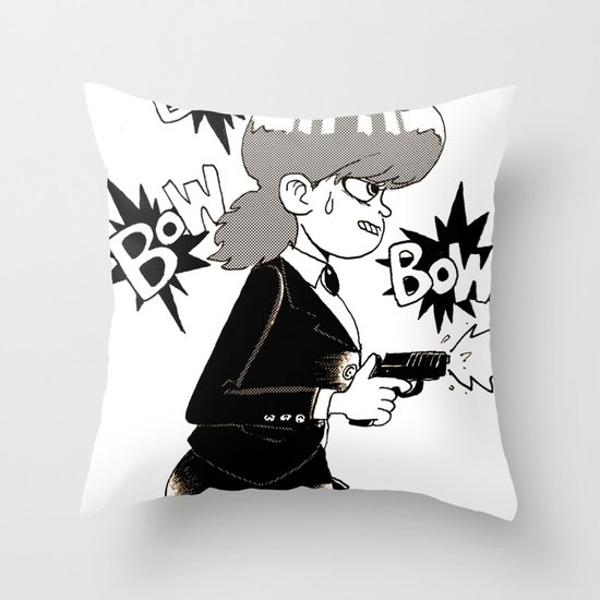Irene Lew Throw Pillow