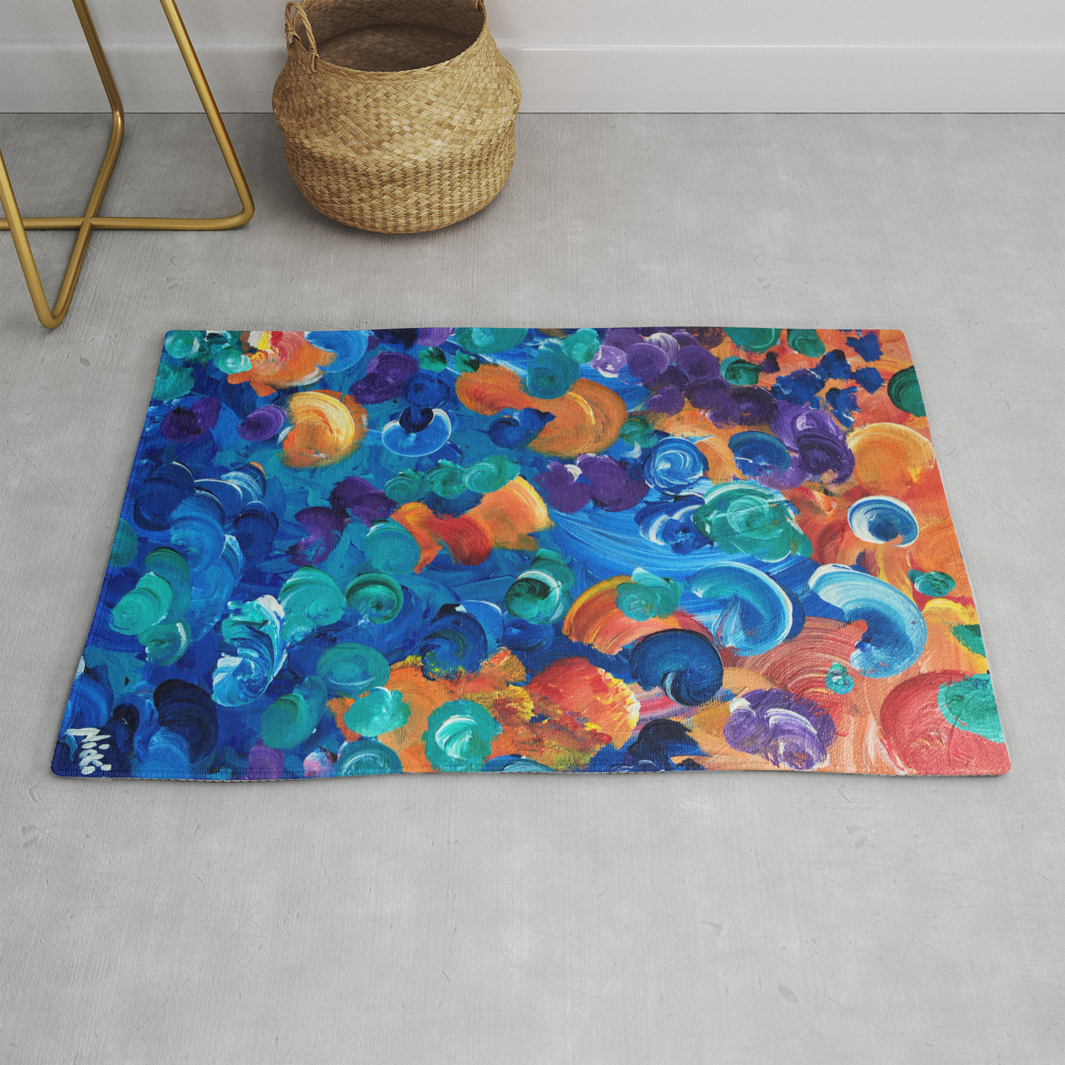 Moon Snails Back To School Rug By Nickilarosa Society6 Moon Snails Back To School Rug By