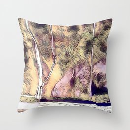 Kauai Beach Throw Pillow