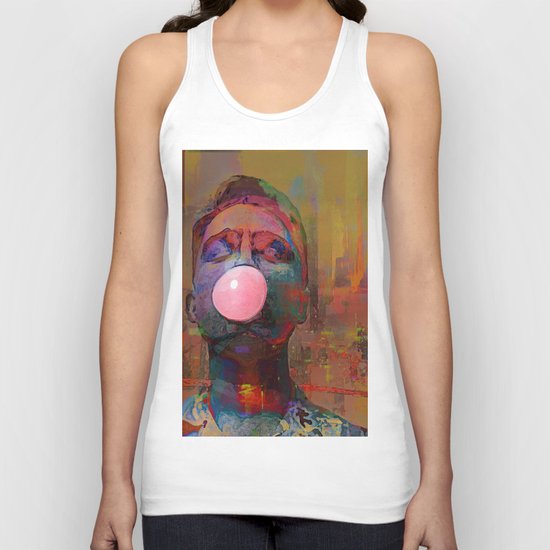 bubble gum boy Unisex Tank Top