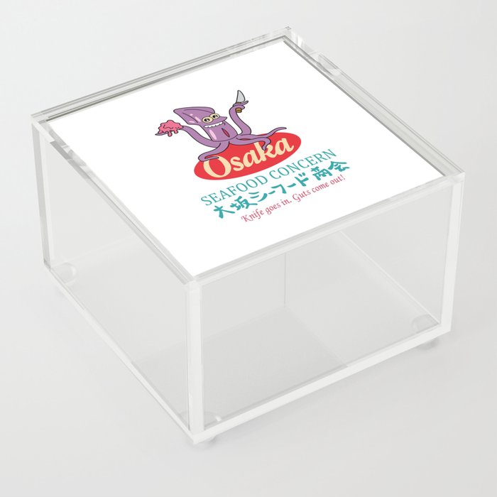 Osaka squid Acrylic Box