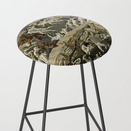 Sandro Botticelli - Inferno, Canto XVIII Bar Stool