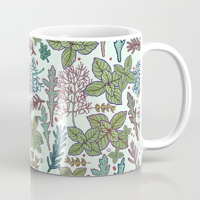 herbs pattern Coffee Mug