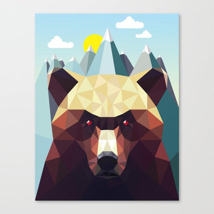 Bear Mountain  Canvas Print