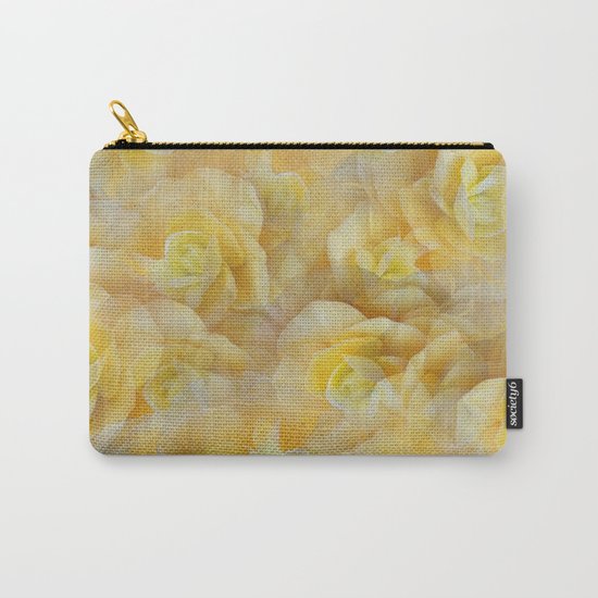 Yellow Blooms Carry-All Pouch