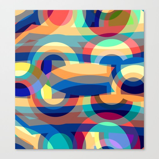 Marine abstraction II Canvas Print