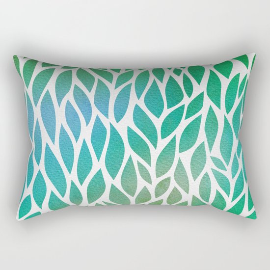 Petals Pattern #2 Rectangular Pillow