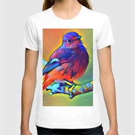 Purple Bird T Shirt