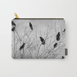 A Murder of Crows Carry-All Pouch