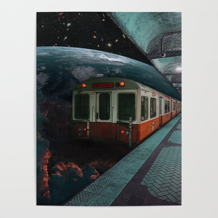 train to space Poster