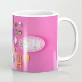 Dollhouse inventory / pink Coffee Mug | Curated, Decoration, Cenital, Things, Miniature, Bunchofthings, Small, Photo, Home, Little 