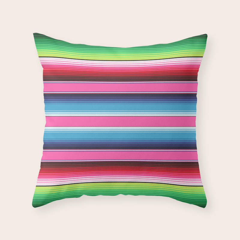 mexican serape pillows